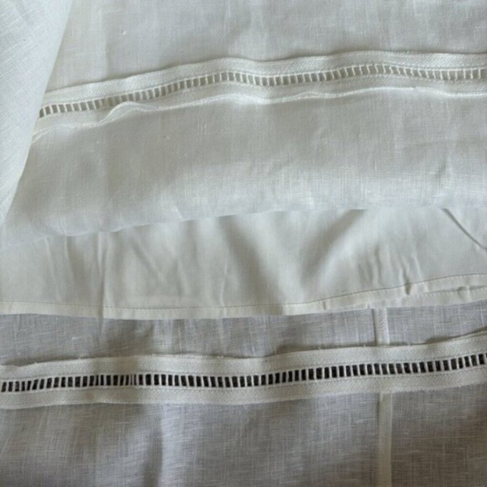 NEW Reformation Everett Linen Midi Dress White | US 2 UK 6 - Picture 16 of 16